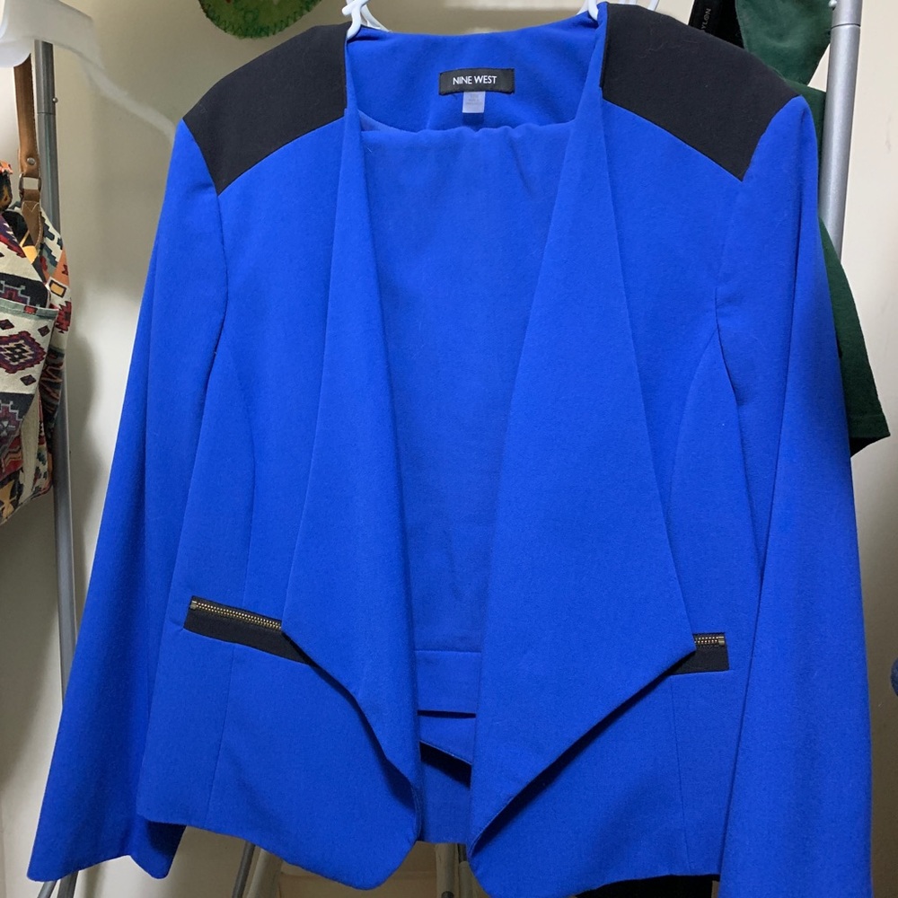 Royal Blue Plus-Size Suit
